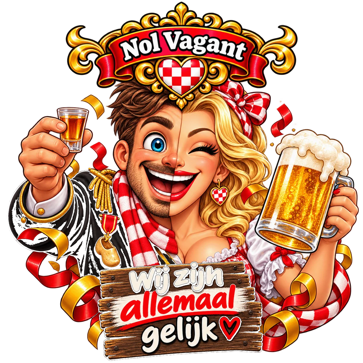 Cover van Wij Zijn Allemaal Gelijk